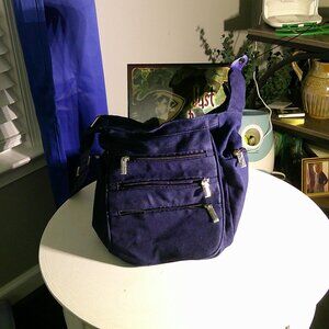 Gold Coast Blue Denim Crossbody Purse Messenger Bag